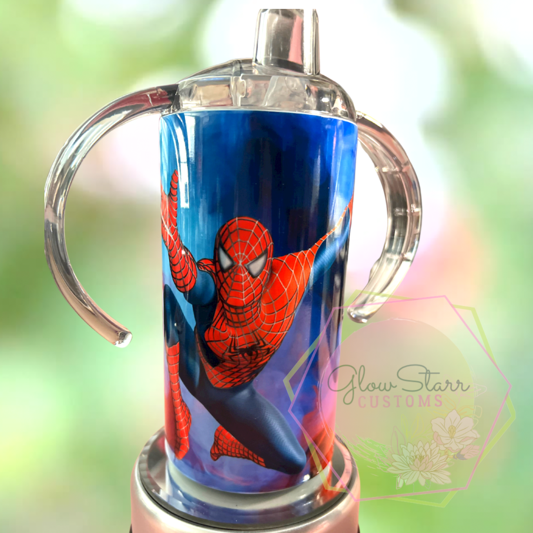 Spider Sippy Cup – glowstarr.customs